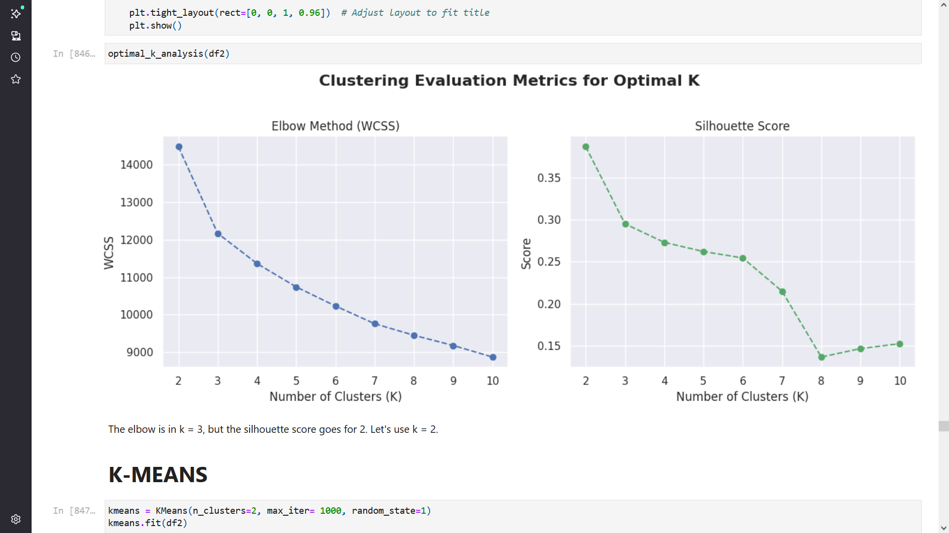Customer segmentation notebook screenshot 3